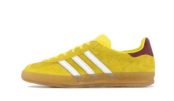 Gazelle Indoor Bright Yellow Burgundy - MNR Sneakers