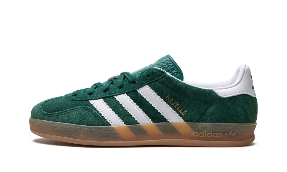 Gazelle Indoor Collegiate Green Cloud White Gum - MNR Sneakers