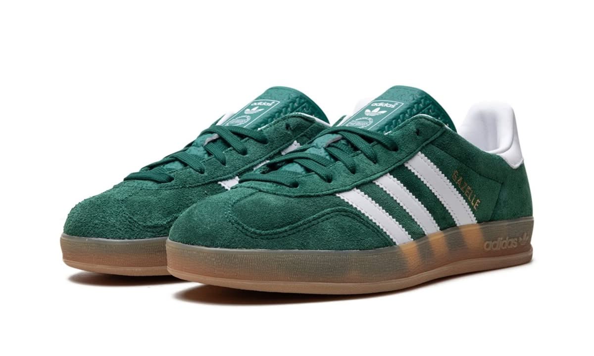 Gazelle Indoor Collegiate Green Cloud White Gum - MNR Sneakers