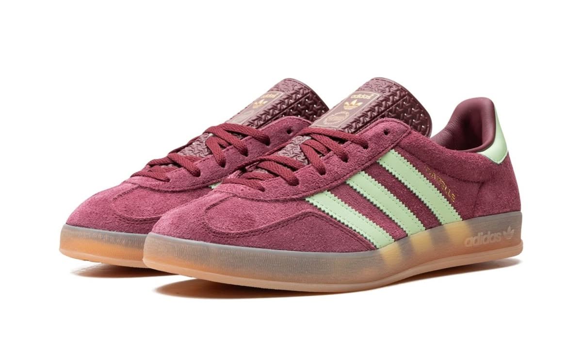 Gazelle Indoor Shadow Red Semi Spark Green - MNR Sneakers