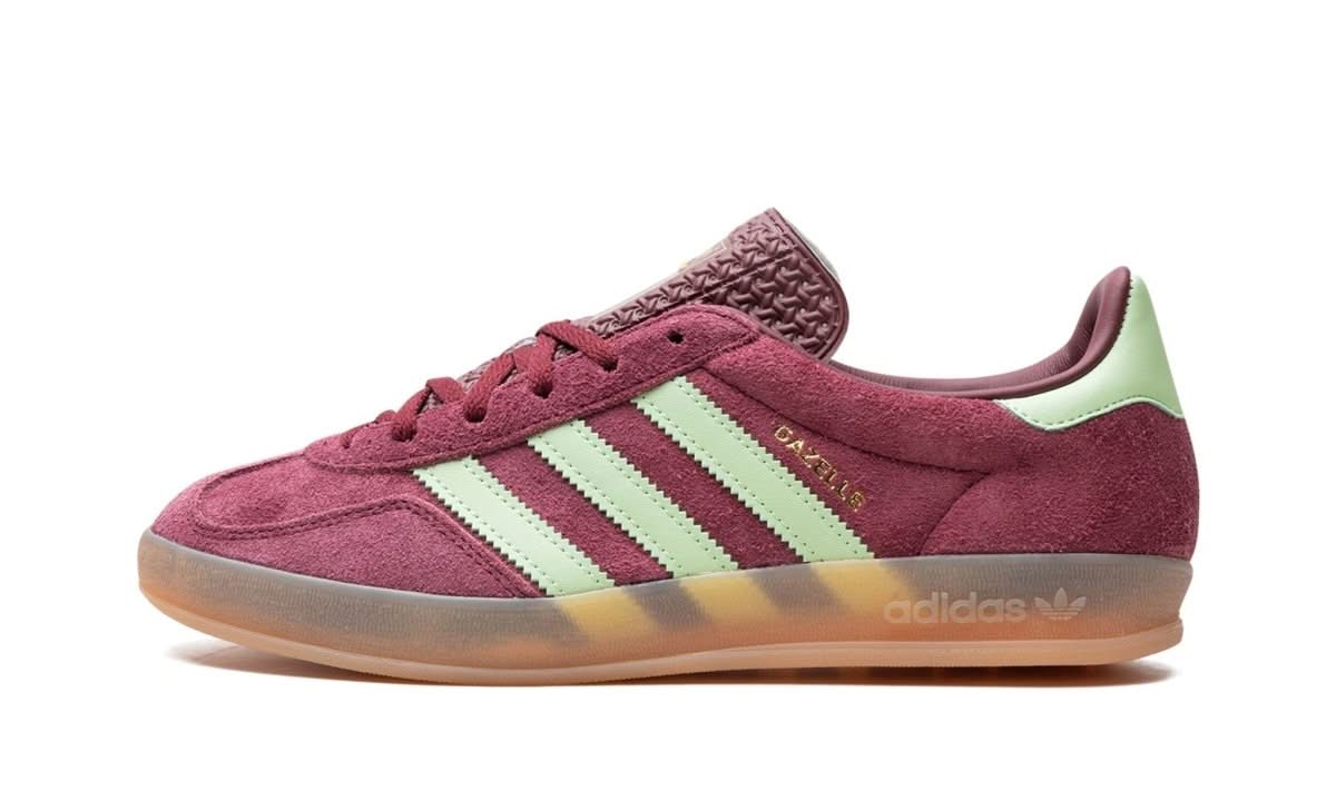 Gazelle Indoor Shadow Red Semi Spark Green - MNR Sneakers