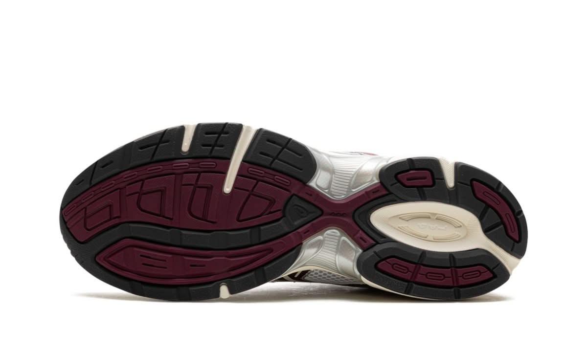 Gel-1130 White Maroon Banner - MNR Sneakers