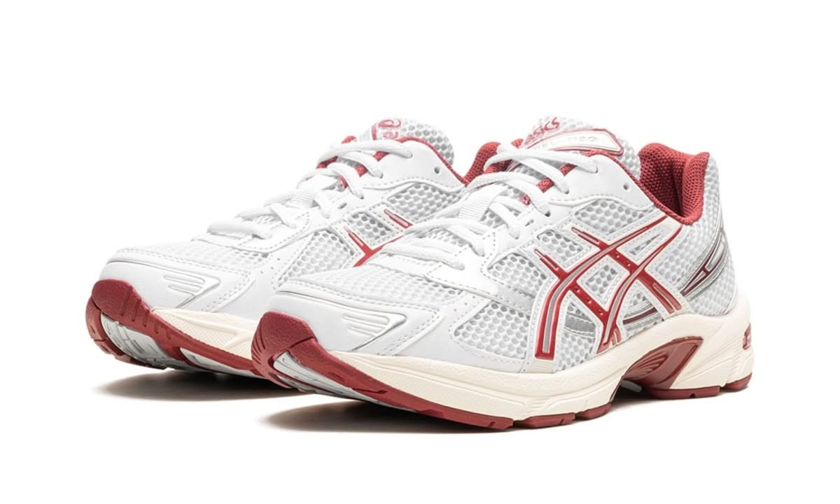 Gel-1130 White Red Dahlia - MNR Sneakers