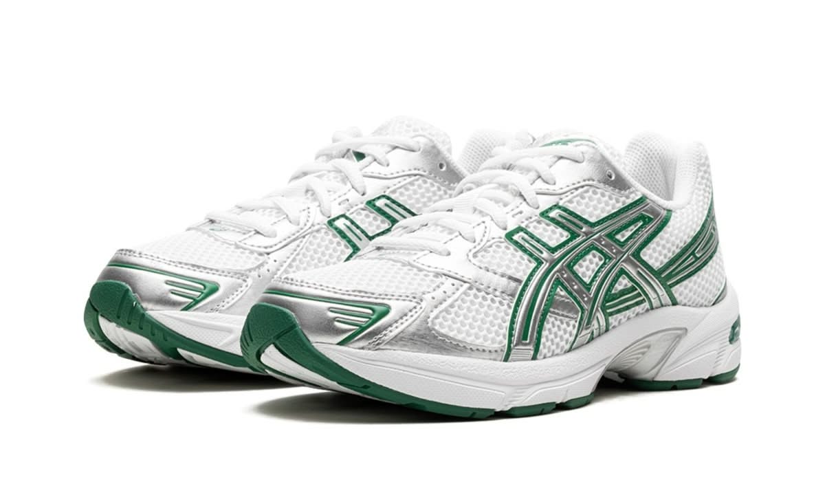 Gel-1130 White Silver Green - MNR Sneakers