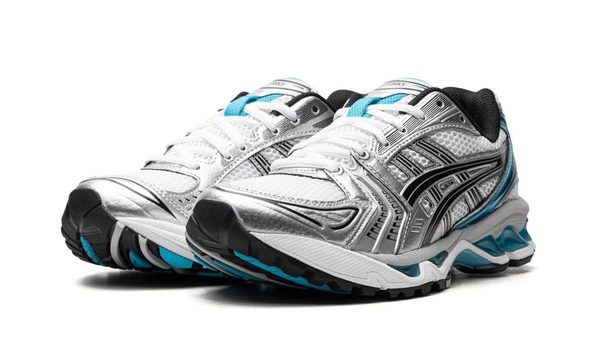 Gel-Kayano 14 White Aizuri Blue - MNR Sneakers