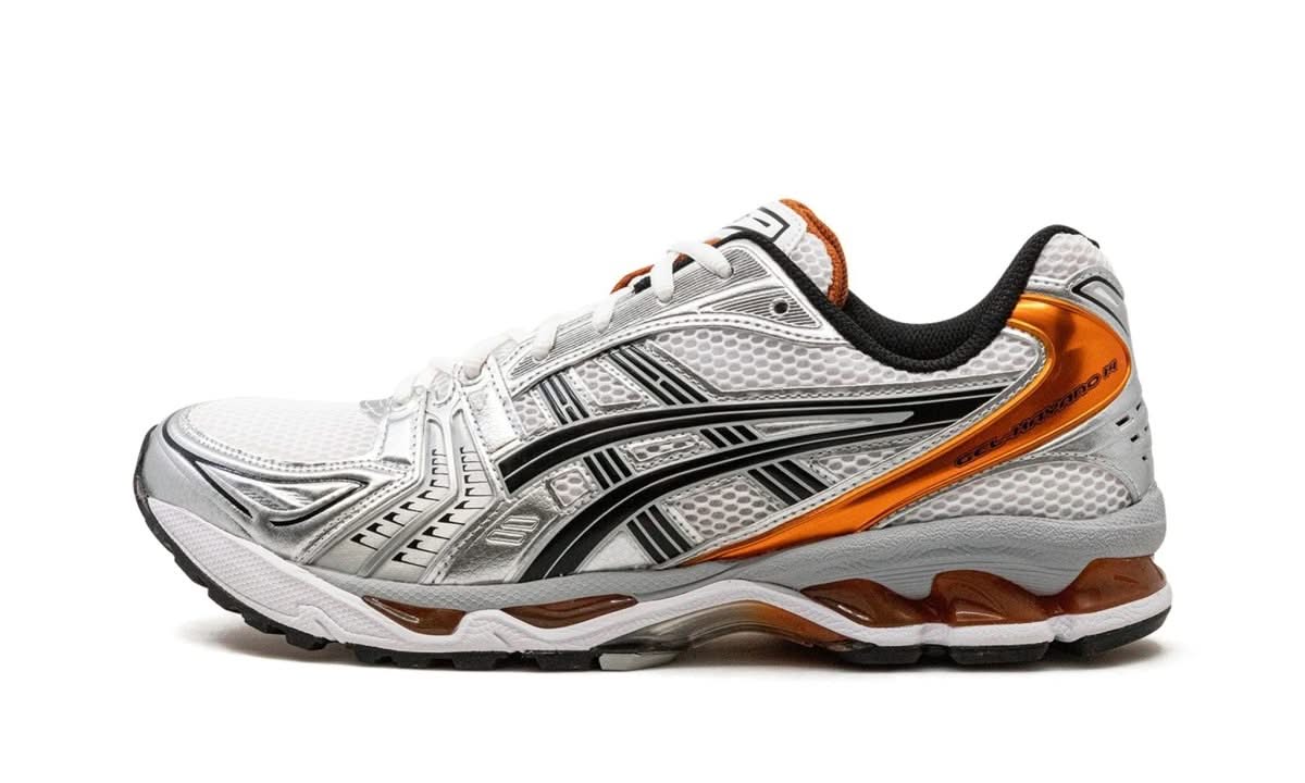 Gel-Kayano 14 White Piquant Orange - MNR Sneakers