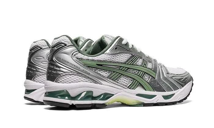 Gel-Kayano 14 White Pure Silver Slate Grey Sage - MNR Sneakers
