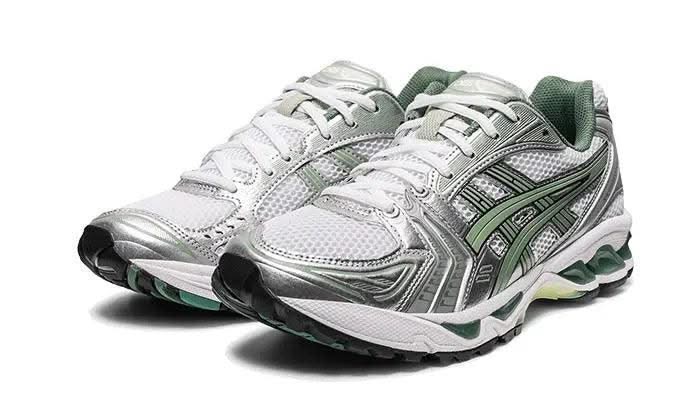 Gel-Kayano 14 White Pure Silver Slate Grey Sage - MNR Sneakers