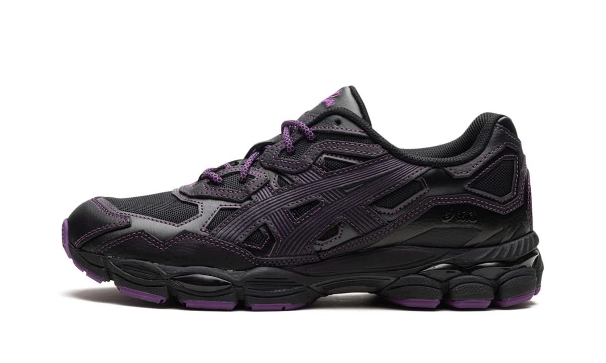 Gel-NYC Needles Black Purple - MNR Sneakers