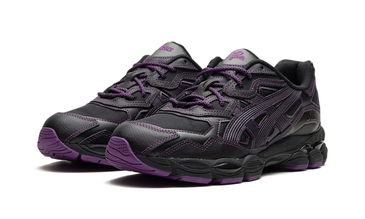 Gel-NYC Needles Black Purple - MNR Sneakers