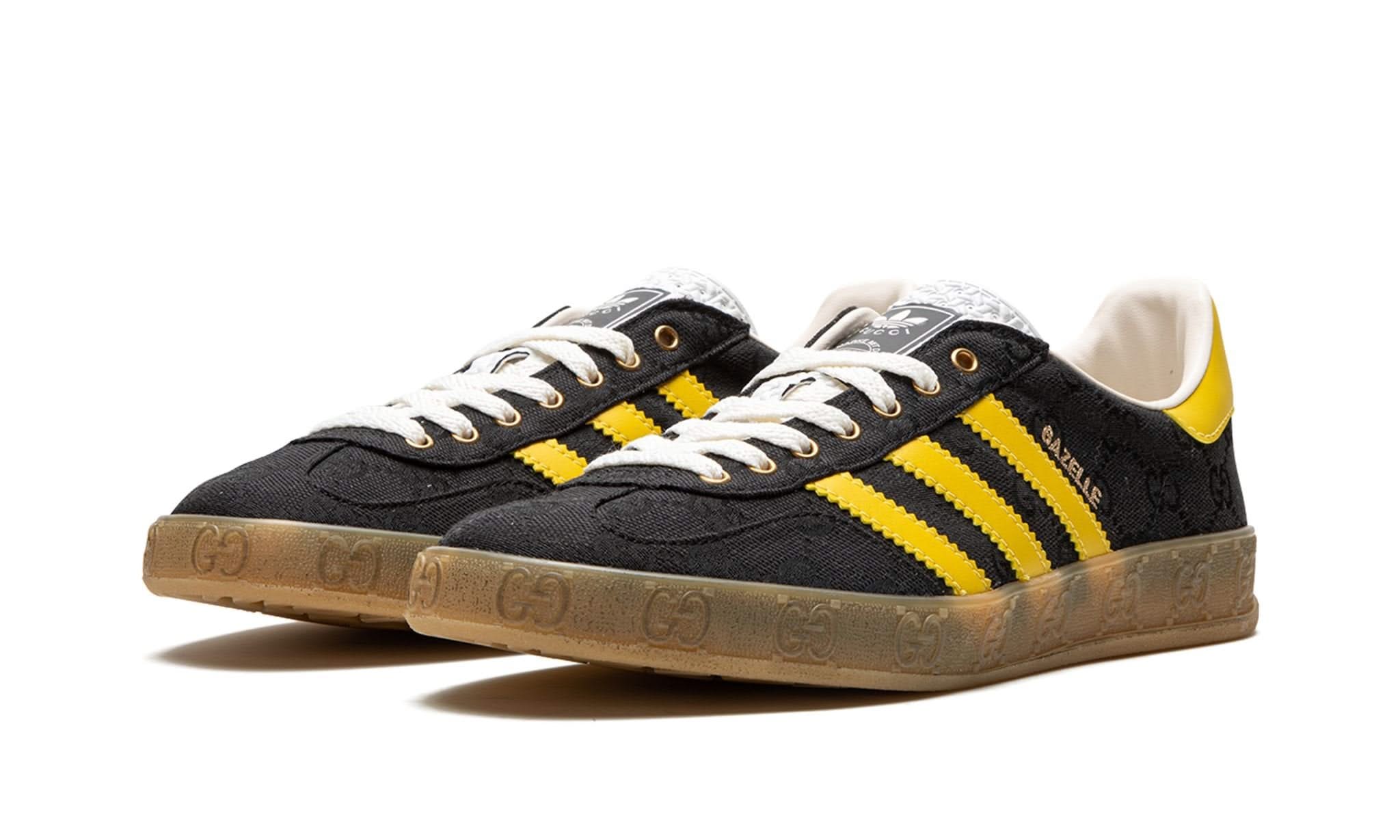 x Gucci Gazelle Black GG Monogram - MNR Sneakers