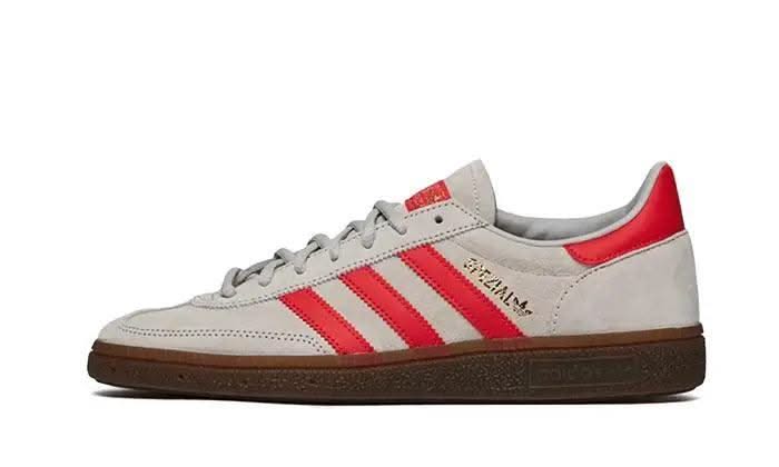 Handball Spezial Grey Two Hi-Res Red - MNR Sneakers