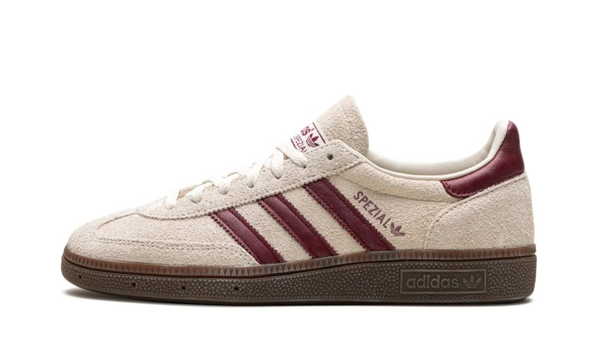 Handball Spezial Off White Collegiate Burgundy - MNR Sneakers