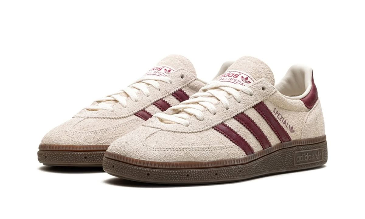 Handball Spezial Off White Collegiate Burgundy - MNR Sneakers