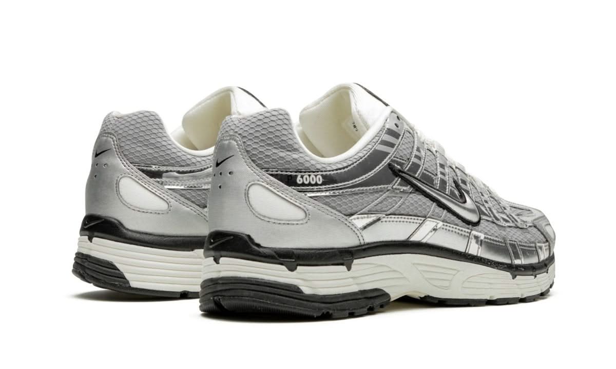 P-6000 Metallic Silver - MNR Sneakers