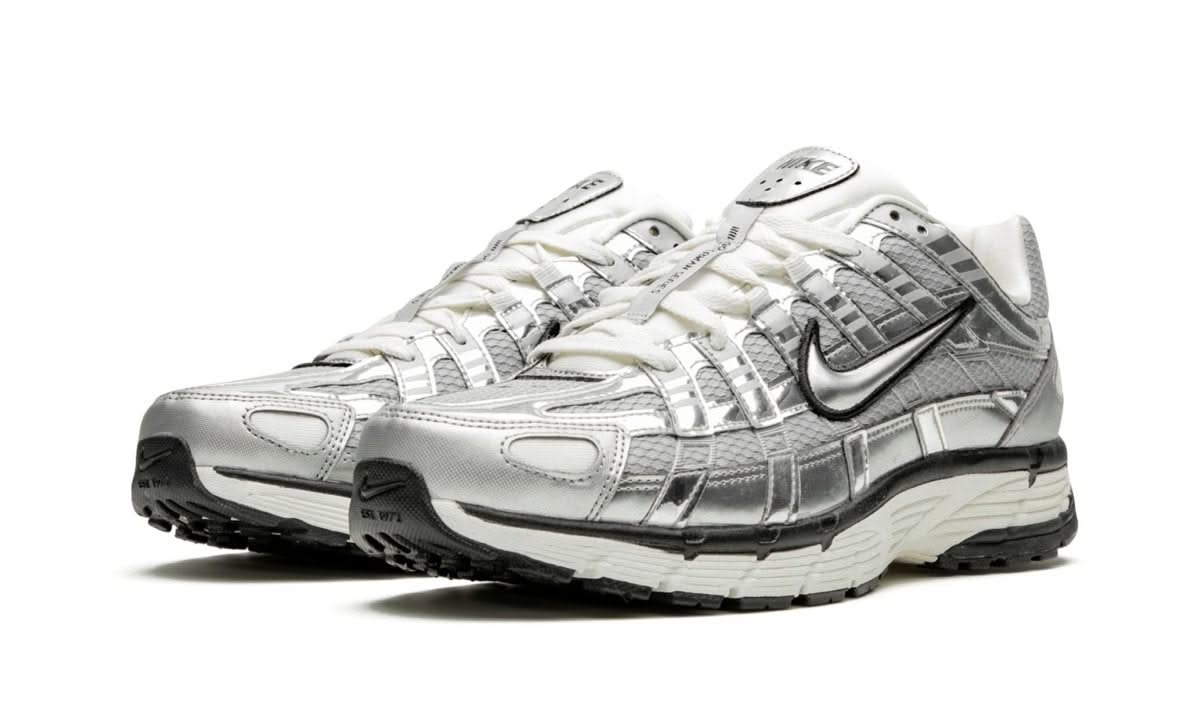 P-6000 Metallic Silver - MNR Sneakers