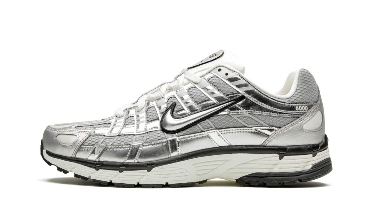 P-6000 Metallic Silver - MNR Sneakers