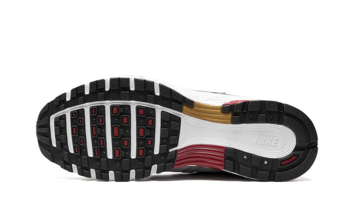 P-6000 Platinum Varsity Red - MNR Sneakers