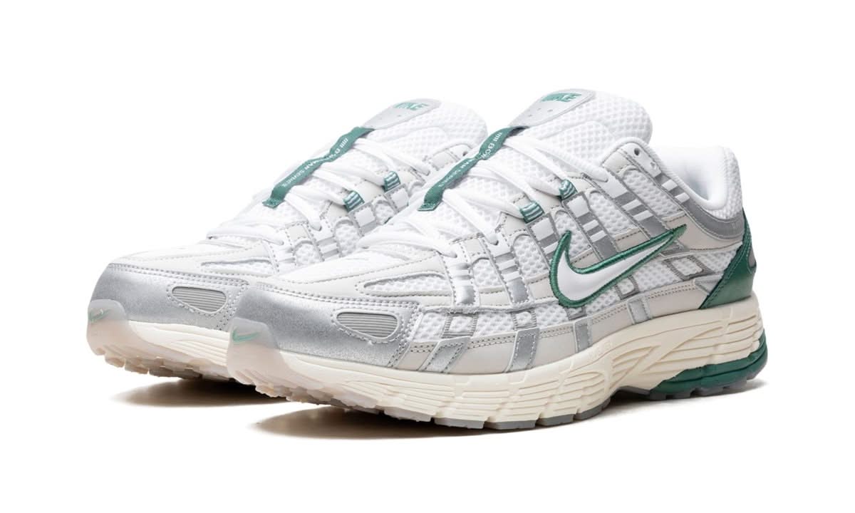 P-6000 Premium Light Bone Bicoastal Green - MNR Sneakers