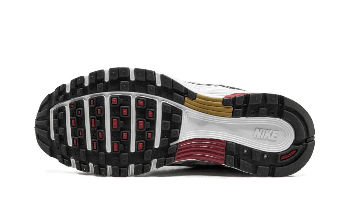 P-6000 White Gold Red - MNR Sneakers