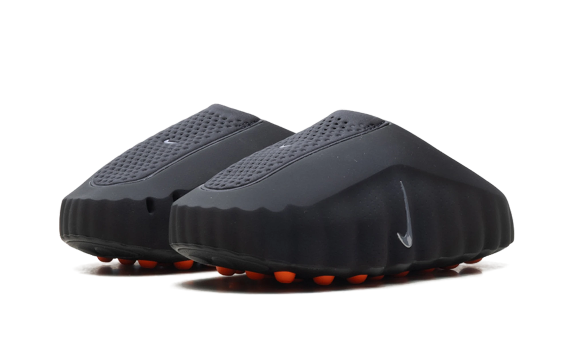 Paire de claquettes Nike Mind 001 Slide Black Chrome neuve et authentique avec boîte d'origine.