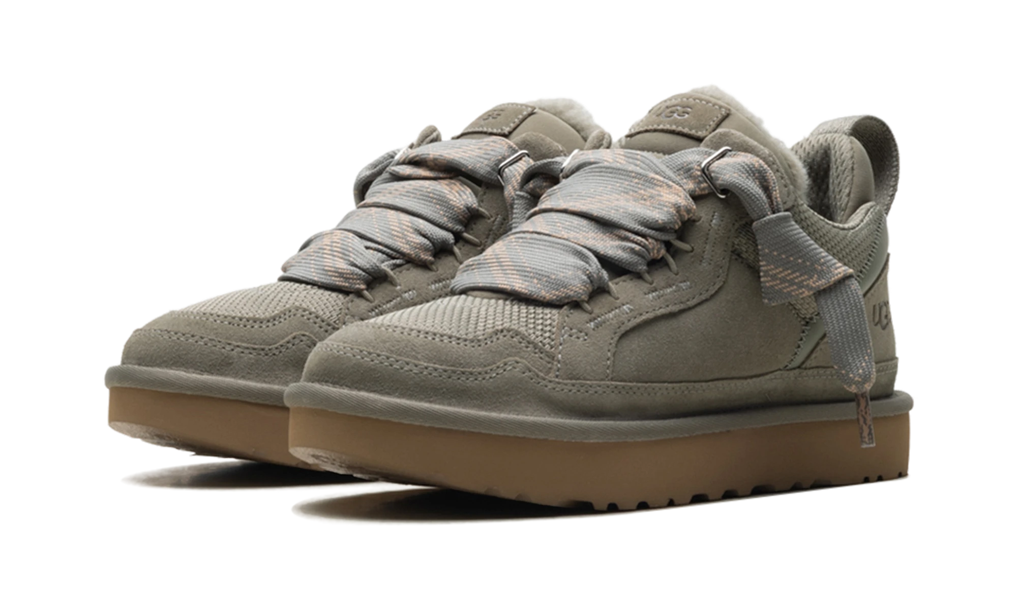 Paire de sneakers UGG Lowmel Moss Green neuve et authentique avec boîte d'origine.