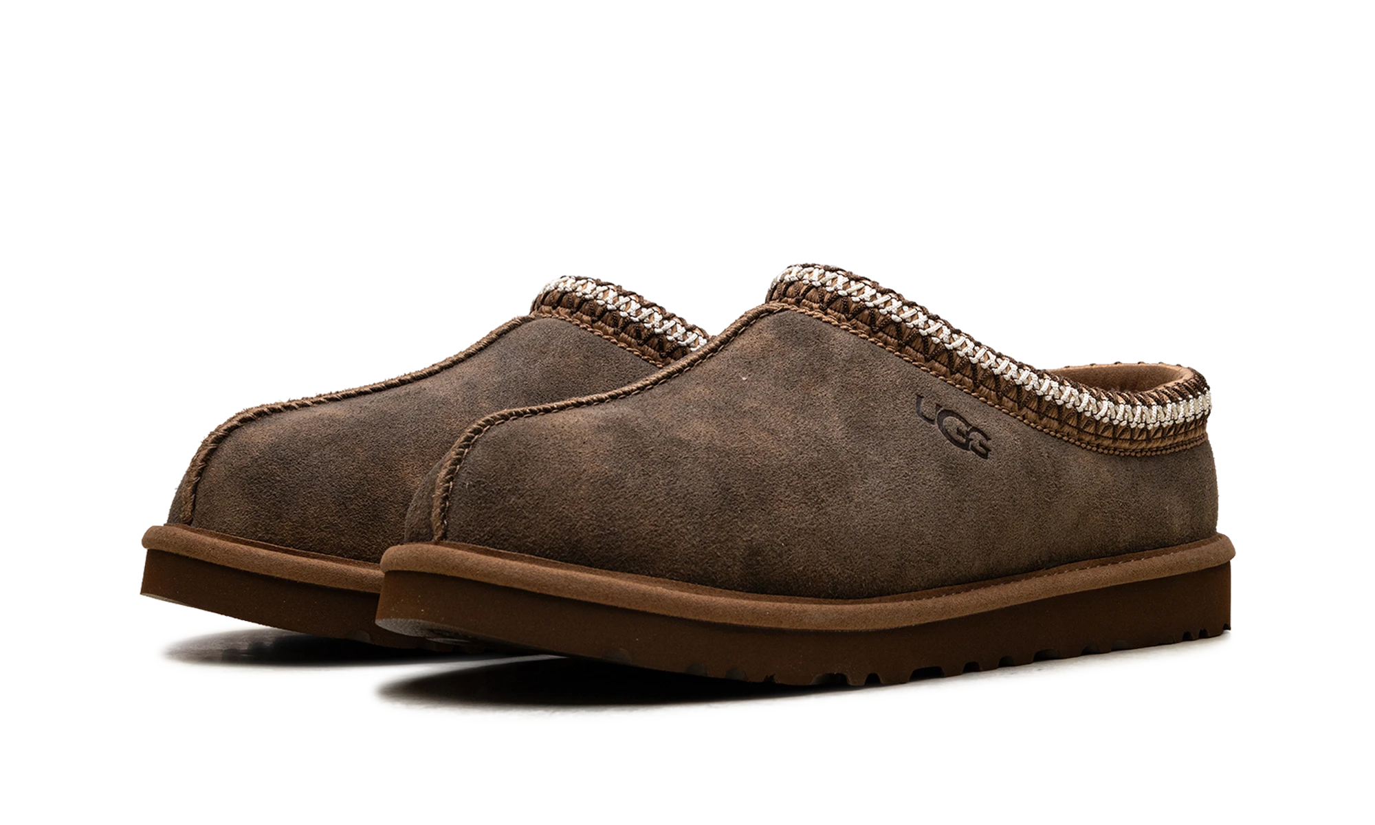 Paire de pantoufles UGG Tasman Baxter Slipper Chestnut neuve et authentique avec boîte d'origine.