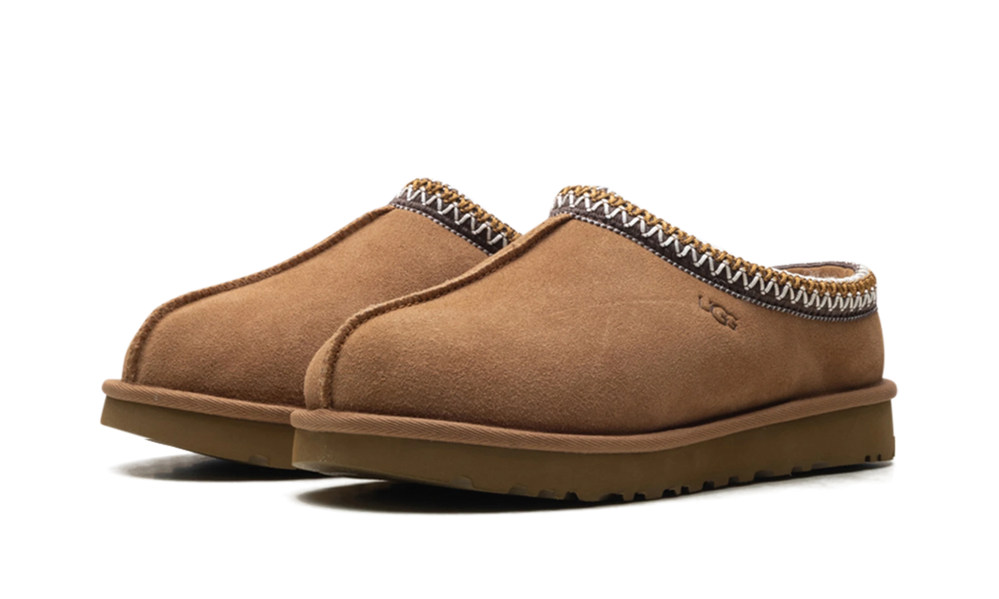Paire de pantoufles UGG Tasman II Slipper Chestnut neuve et authentique avec boîte d'origine.