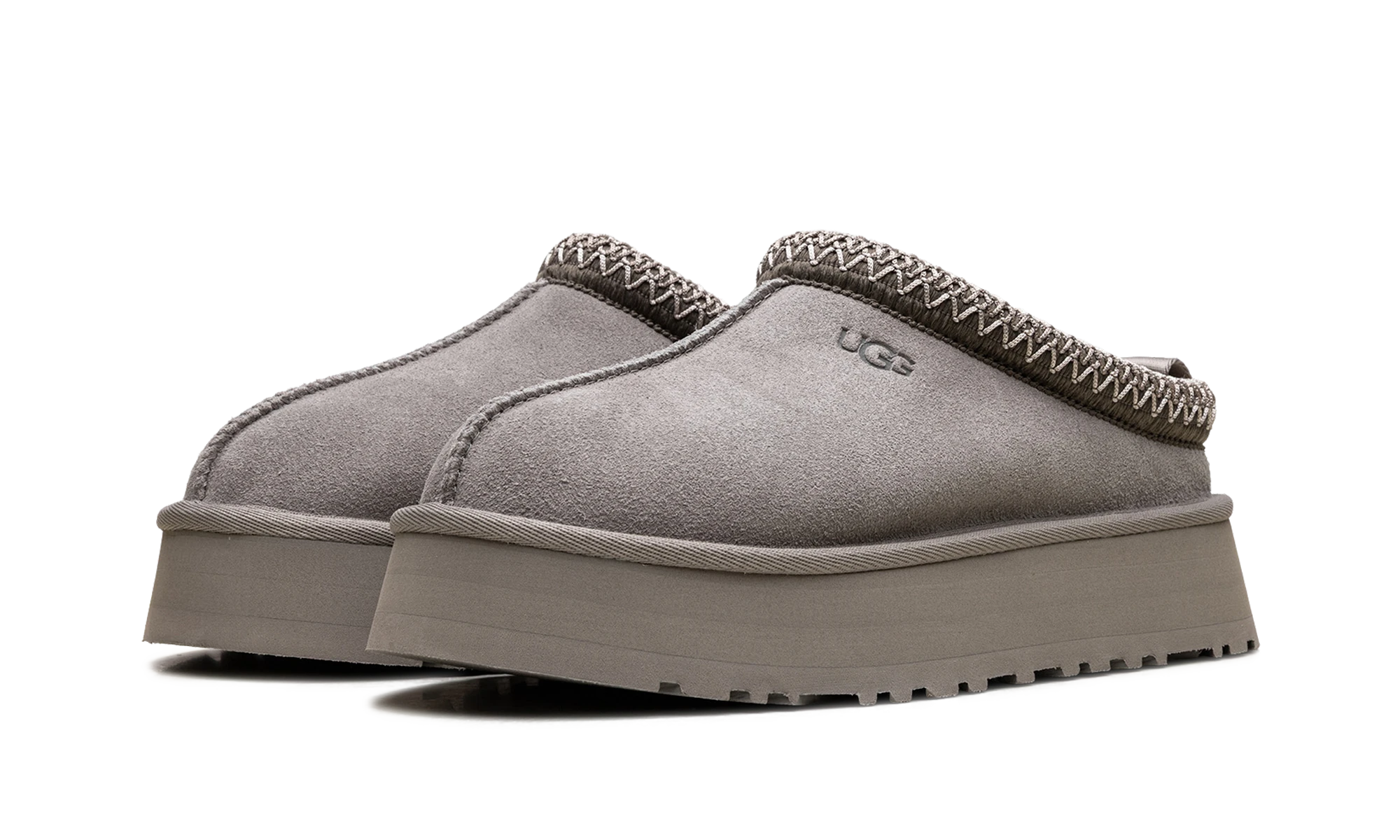 Paire de pantoufles UGG Tazz II Slipper Cobble Grey neuve et authentique avec boîte d'origine.