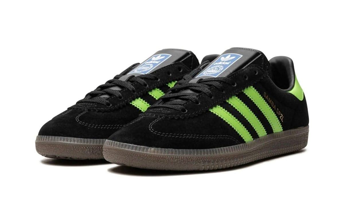 Samba Deco SPZL Core Black Lucid Lime - MNR Sneakers