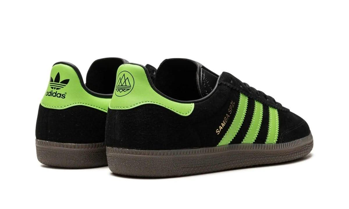 Samba Deco SPZL Core Black Lucid Lime - MNR Sneakers