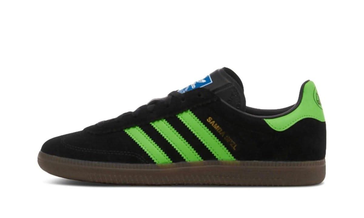 Samba Deco SPZL Core Black Lucid Lime - MNR Sneakers