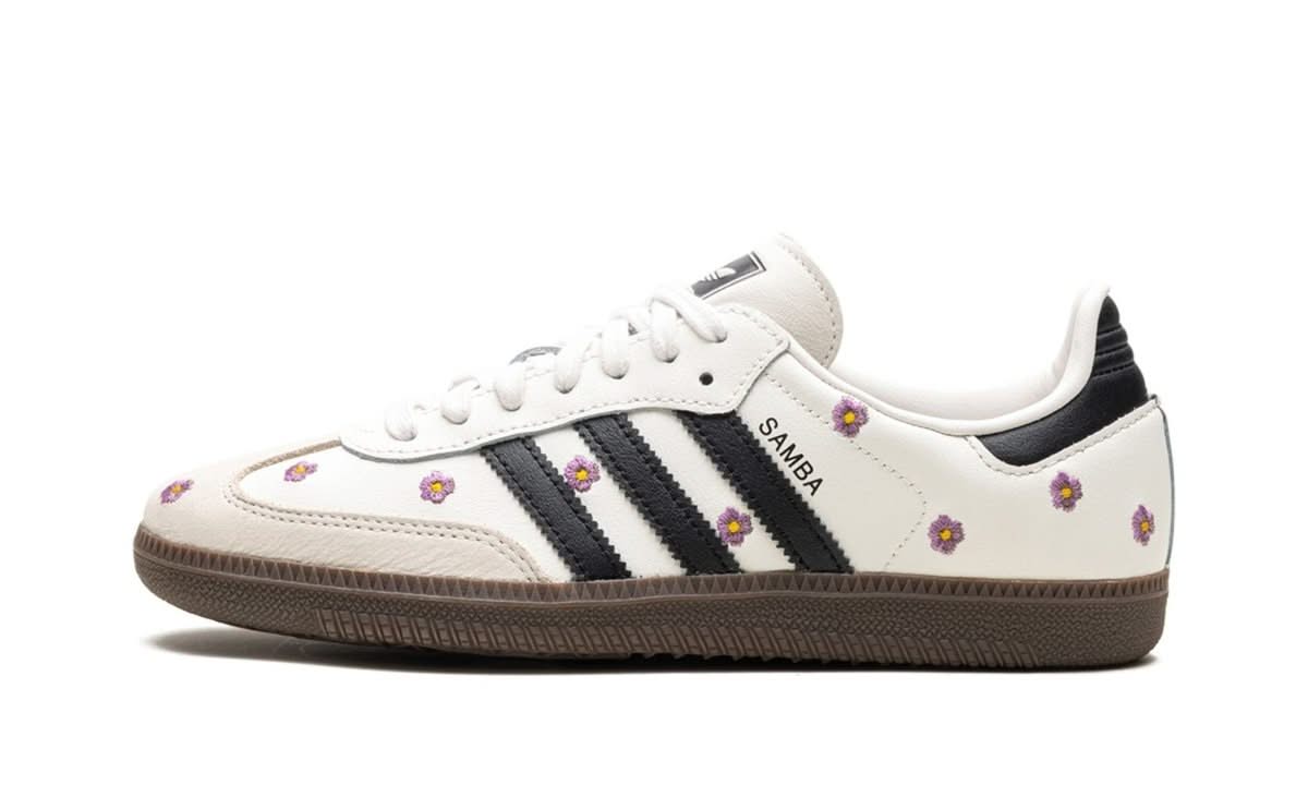 Samba Light Purple Floral - MNR Sneakers