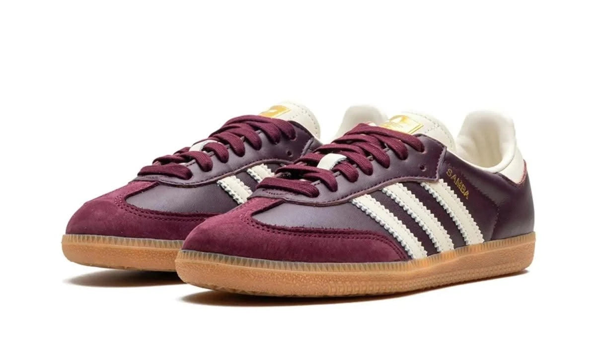 Samba OG Maroon Gold Metallic - MNR Sneakers