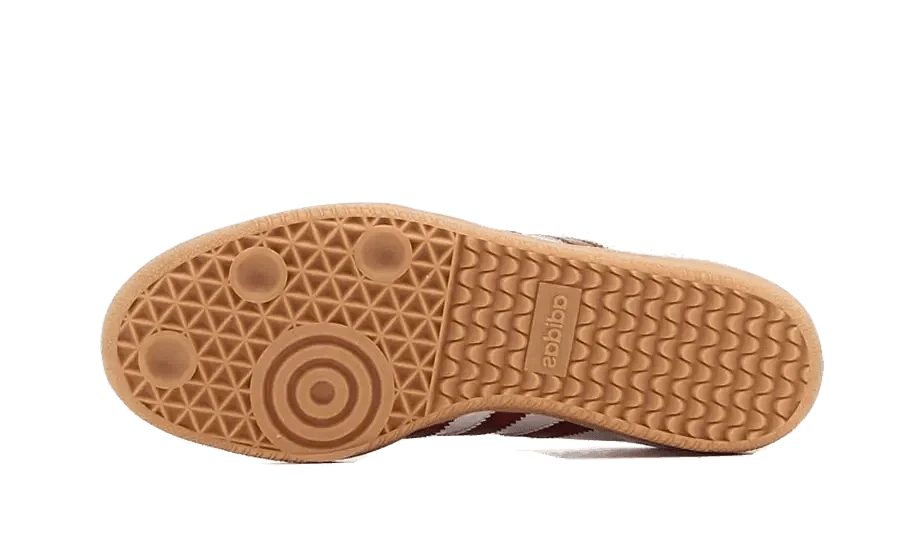 Samba OG White Burgundy Gum - MNR Sneakers