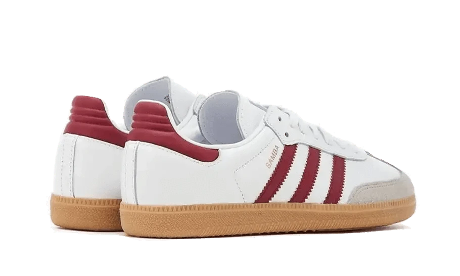 Samba OG White Burgundy Gum - MNR Sneakers