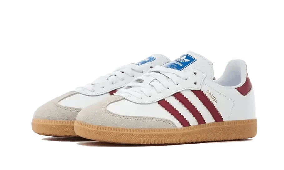 Samba OG White Burgundy Gum - MNR Sneakers