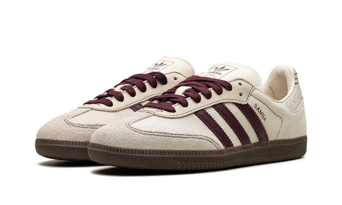 Samba OG Wonder White Maroon - MNR Sneakers