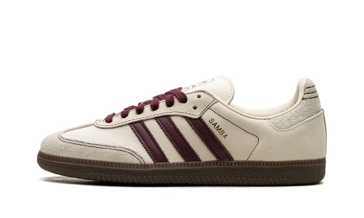 Samba OG Wonder White Maroon - MNR Sneakers