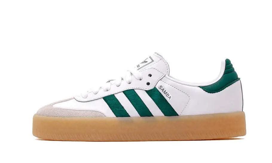 Samba White Collegiate Green Gum - MNR Sneakers