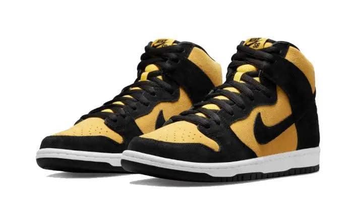 SB Dunk High Pro Maize and Black - MNR Sneakers