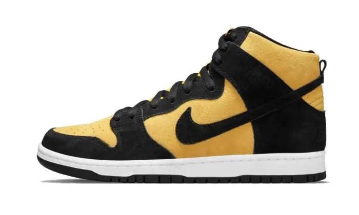 SB Dunk High Pro Maize and Black - MNR Sneakers