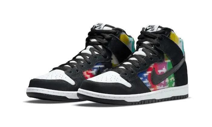 SB Dunk High TV Signal - MNR Sneakers