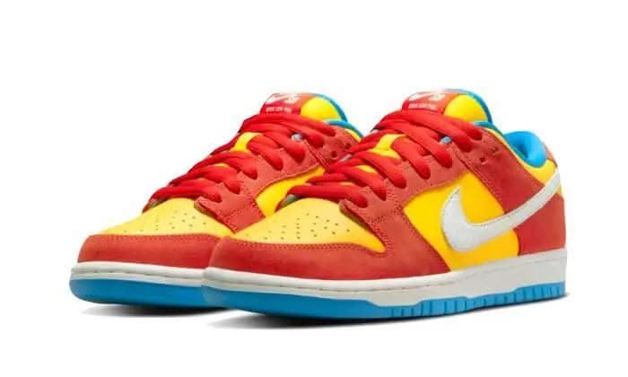 SB Dunk Low Pro Habanero Red (Bart Simpson) - MNR Sneakers
