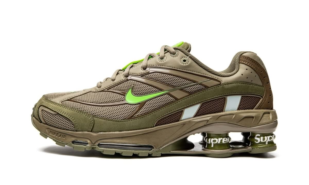 Shox Ride 2 Supreme Kaki - MNR Sneakers