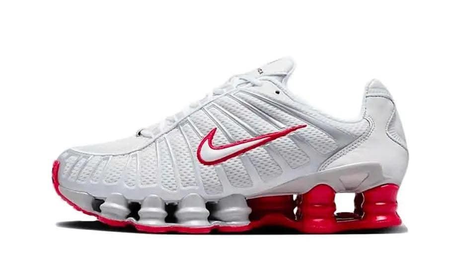 Shox TL Platinum Tint Gym Red - MNR Sneakers