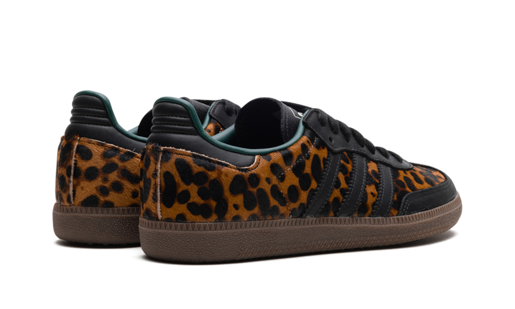 Samba OG Black Green Leopard - JI2735