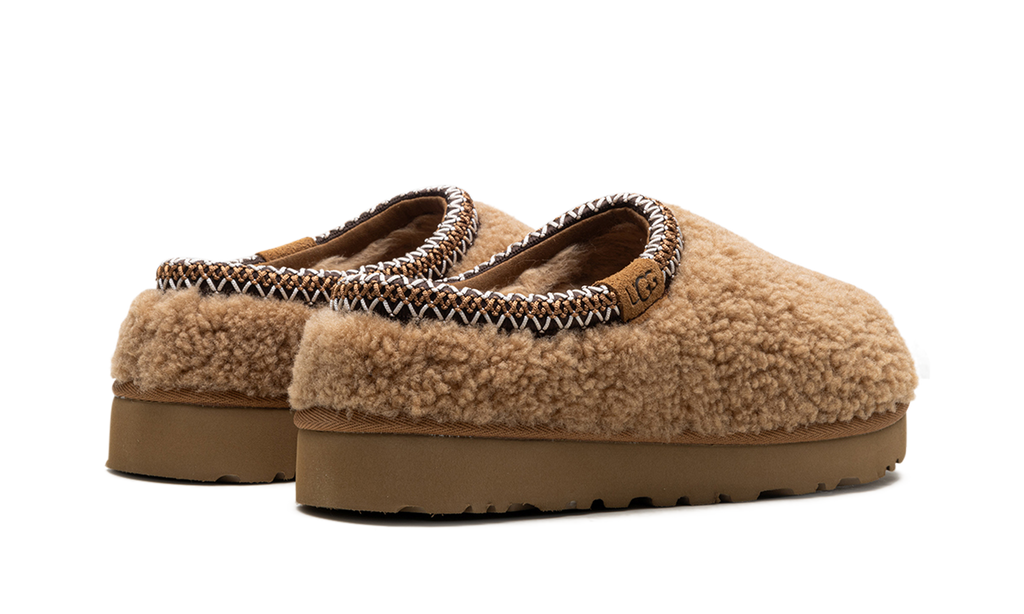Tasman Maxi Curly Slipper Chestnut - MNR Sneakers