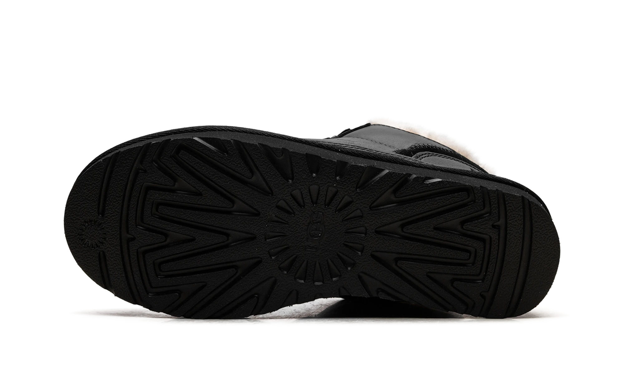 Semelle extérieure en caoutchouc de la UGG Lowmel Leather Black.