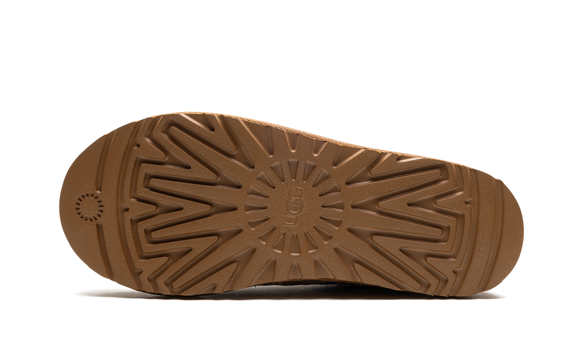 Semelle extérieure en caoutchouc de la UGG Tasman Slipper Palace Chestnut.